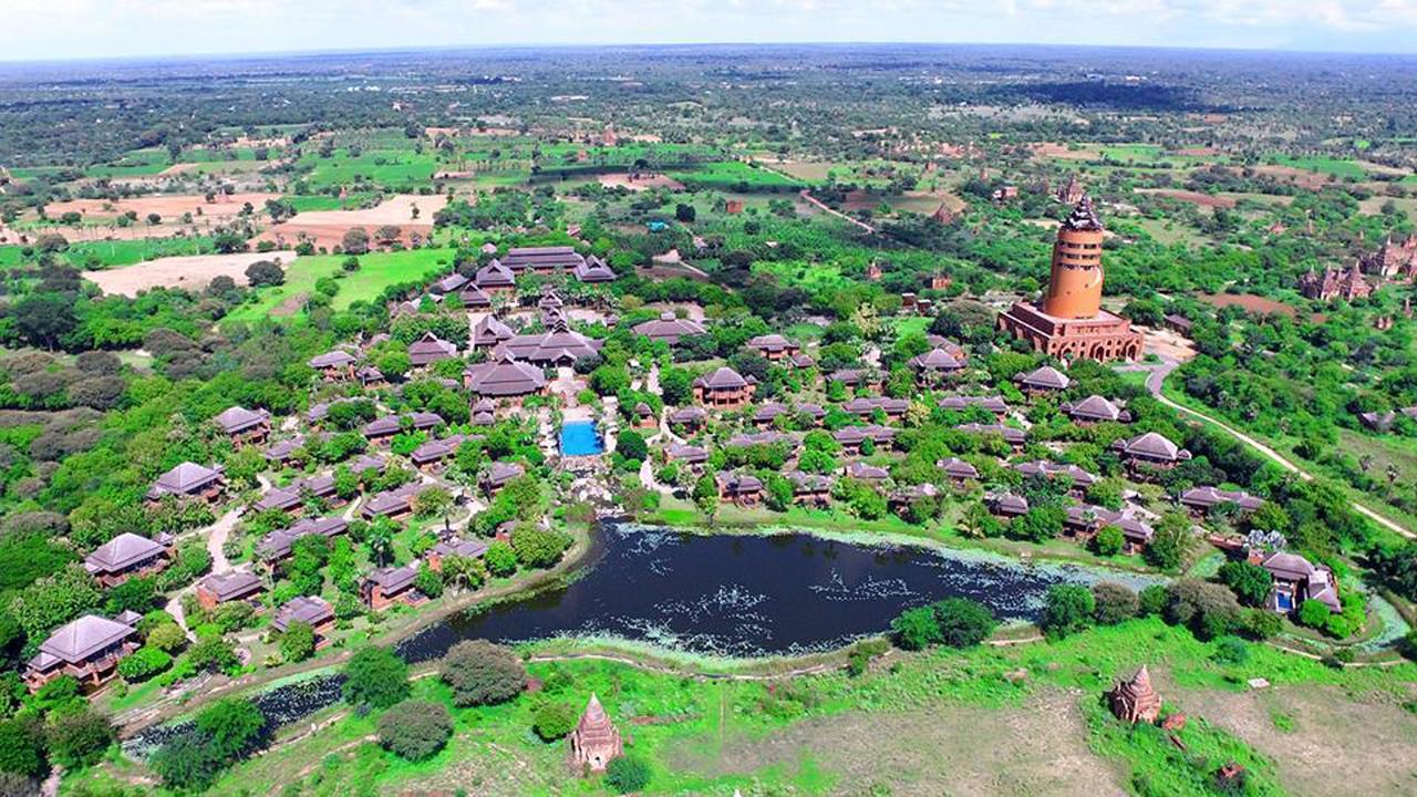 Aureum Palace Hotel & Resort Bagan Nyoungoo Exterior foto